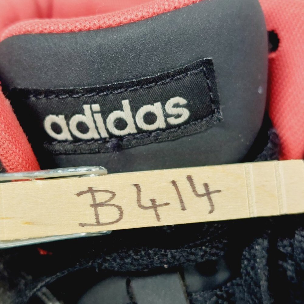 Adidas Hoops 2 Details Black White Orange Running Athletic Shoes Sneakers P414 - Picture 12 of 12